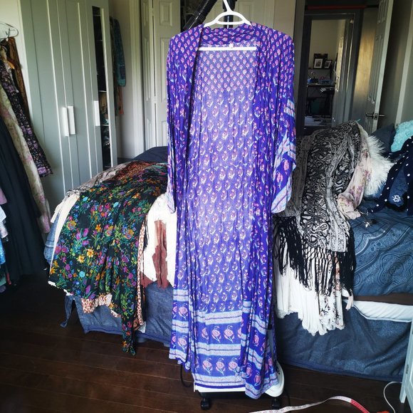 Vintage Bohemian Royale Kimono - Picture 3 of 6